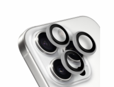 OBAL:ME Ochrana Čoček pro Apple iPhone 15 Pro/15 Pro Max White Titanium