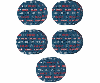 Bosch EXP O780 Foil Sanding Disc Set,150mm,55St