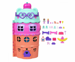 Mattel Figurka Polly Pocket Ledový dům s bazénem
