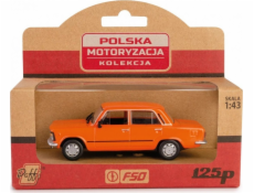 Daffi Oranžové vozidlo PRL Fiat 125p