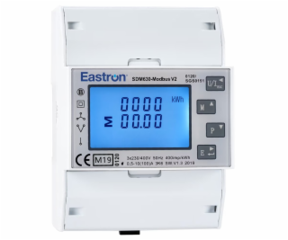 Eastron SDM630-MT-MID V2, třífázový, pulsní výstupy, více...