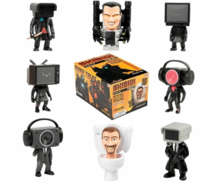 Cobi Toaleta Skibidi - Tajemné sběratelské figurky