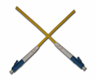 Optický patchkabel SIMPLEX, LC-LC 9/125um SM 2m G657A,1,8mm
