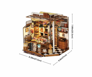 RoboTime Miniatura domečku Henryho čokoládovna