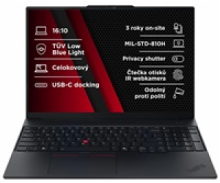 LENOVO NTB ThinkPad E16 AMD G3 - Ryzen5 230,16  WUXGA,16G...