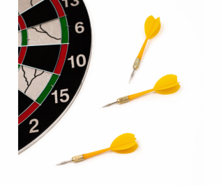 Acra terč na šipky 17 , 40cm, kovový rám, 6 šipek