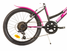 Juniorské sportovní kolo Dino 20  růžovo černé