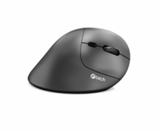 C-TECH Myš VEM-12, Vertikální, Bezdrátová, černá