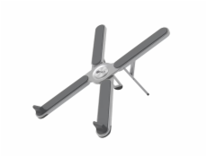 C-TECH Stojan na notebook Quallis NTS-100, do 15,6 , nastavitelný, hliníkový