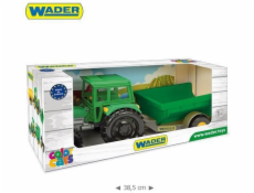 Wader Farmářský traktor s koňským přívěsem v kartonové krabici