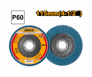 Ingco kotouč lamelový P80 115 x 22,2 mm
