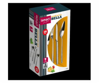 Lamart LT5040 16dílná jídelní sada příborů BELLA 