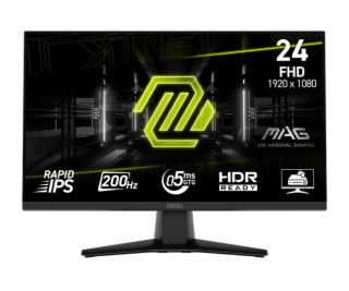 MSI MAG 242F gaming monitor 23,8  Rapid IPS/FHD/200Hz/0,5...