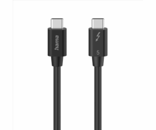 Hama Thunderbolt 5 kabel, USB-C, 1 m, 80 Gb/s, 240 W