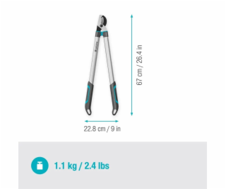 Gardena 12031-20 Nůžky na větve dvoubřité EasyCut L