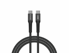 Verbatim USB-C->C magnetický kabel Sync & Charge 100W černý