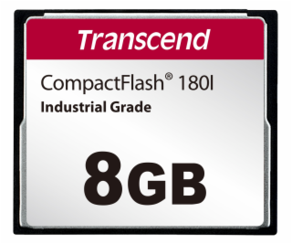TRANSCEND CompactFlash Card CF180I, 8GB, SLC mode WD-15, ...