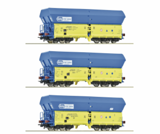 Roco Sada 3 ks nákladních výsypných vagónů PKP - 6600136