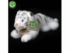 Rappa Plyšový tygr bílý ležící 17 cm ECO-FRIENDLY