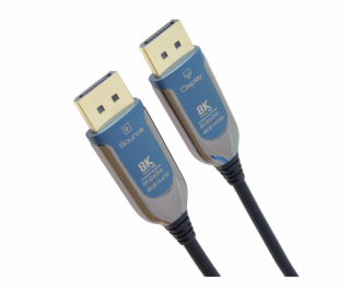 PremiumCord 8K Optický DisplayPort 1.4 přípojný kabel M/M...