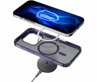 3mk Frosty MagCase Purple pro Apple iPhone 17 Pro