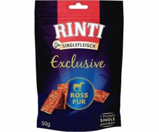 RINTI Singlefleisch Exclusive Horse - pamlsek pro psa - 50g