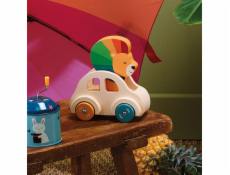 Vilac Dřevěné autíčko s klaksonem Lev