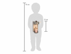 small foot Dřevěný kávovar s příslušenstvím Tasty šedý