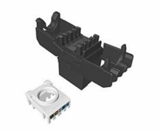 Samořezný keystone CAT6 UTP, Kompaktní HD samořezný nestí...