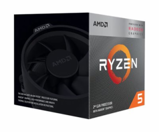 AMD Ryzen 5 3400G - 3.7 GHz - 4 jádra - 8 vláken - 4 MB v...