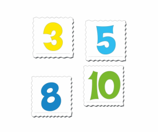 Larsen Vzdělávací puzzle Čísla 1-10 10 dílků