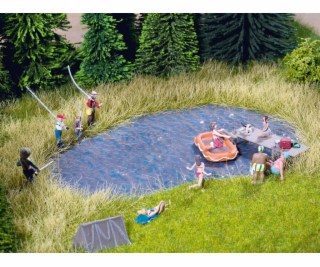 Noch Jezerní fólie modrá