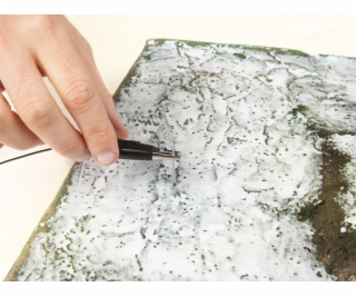 Noch Statická tráva divoká středně zelená 9 mm