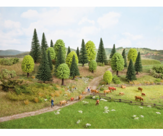 Noch Smíšený les sada 25 ks