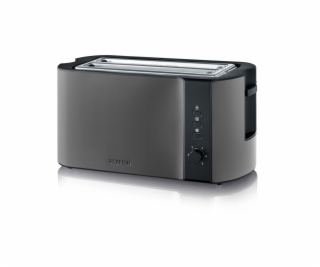 Severin AT 9341  Dark Inox Langschlitztoaster