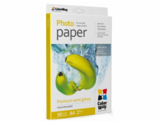 COLORWAY fotopapír/ premium semi-glossy 255g/m2, A4/ 50 kusů