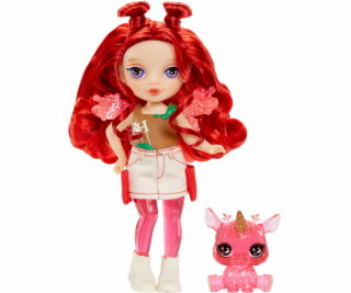 MGA Rainbow High Little Rainbow panenka, červená jablka