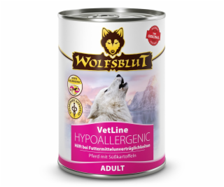 WOLFSBLUT VetLine Hypoallergenic Horse - vlhké krmivo pro...