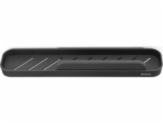 Brabantia Sprchový koš MINDSET Sprchová police se stěrkou, šedá 303609