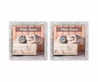 2x1 ZEP Nelson6 bilohnedy 15x15 drevo obrazovy ram V21156