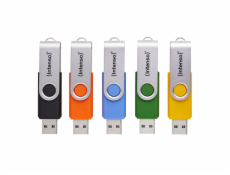 Intenso Office Line        256GB USB Stick 3.2  Multipack x5 bunt