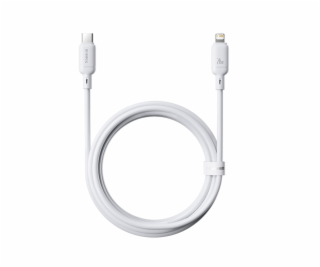 Baseus Silky Series Ladekabel Type-C auf iP 20W 2m Moon Weiß