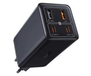 Baseus GaN6 Pro 100W EU Inkl. Ladekabel 1m Schwarz