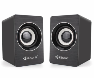 USB Reproduktory Kisonli A-707 - černá Nové USB Reprodukt...