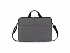 DeTech Brašna pro notebook Future Bag LP-09, 15.6 , šedá Praktická stylová brašna s mnoha přihrádkami pro uložení dalšího příslušenství