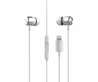 Sluchátka s mikrofonem Yookie Y627 - bílé Stylová sluchát...