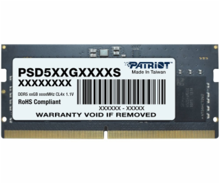 PATRIOT Signature Line 24GB DDR5 5600MT/s / SO-DIMM / CL4...