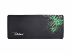 DeTech Herní podložka pod myš - 700 x 300 x 4mm, Černá Potah - Textil, Typ - Herní, Velikost - 700 x 300 x 4mm