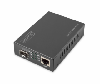 DIGITUS 10 Gigabit Ethernet Media Converter, SFP podporuj...