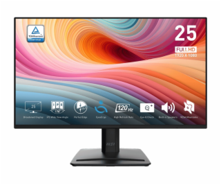 MSI Pro/MP252 E2/24,5 /IPS/FHD/120Hz/1ms/Black/2R